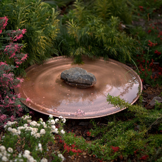 Medium Spun Copper Dish