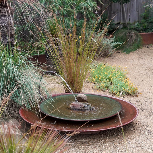 Stacked Dishes Water Feature