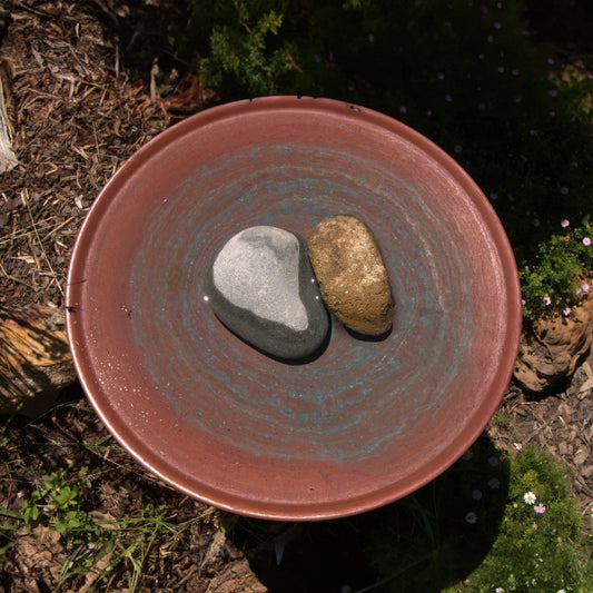 Small Spun Copper Dish