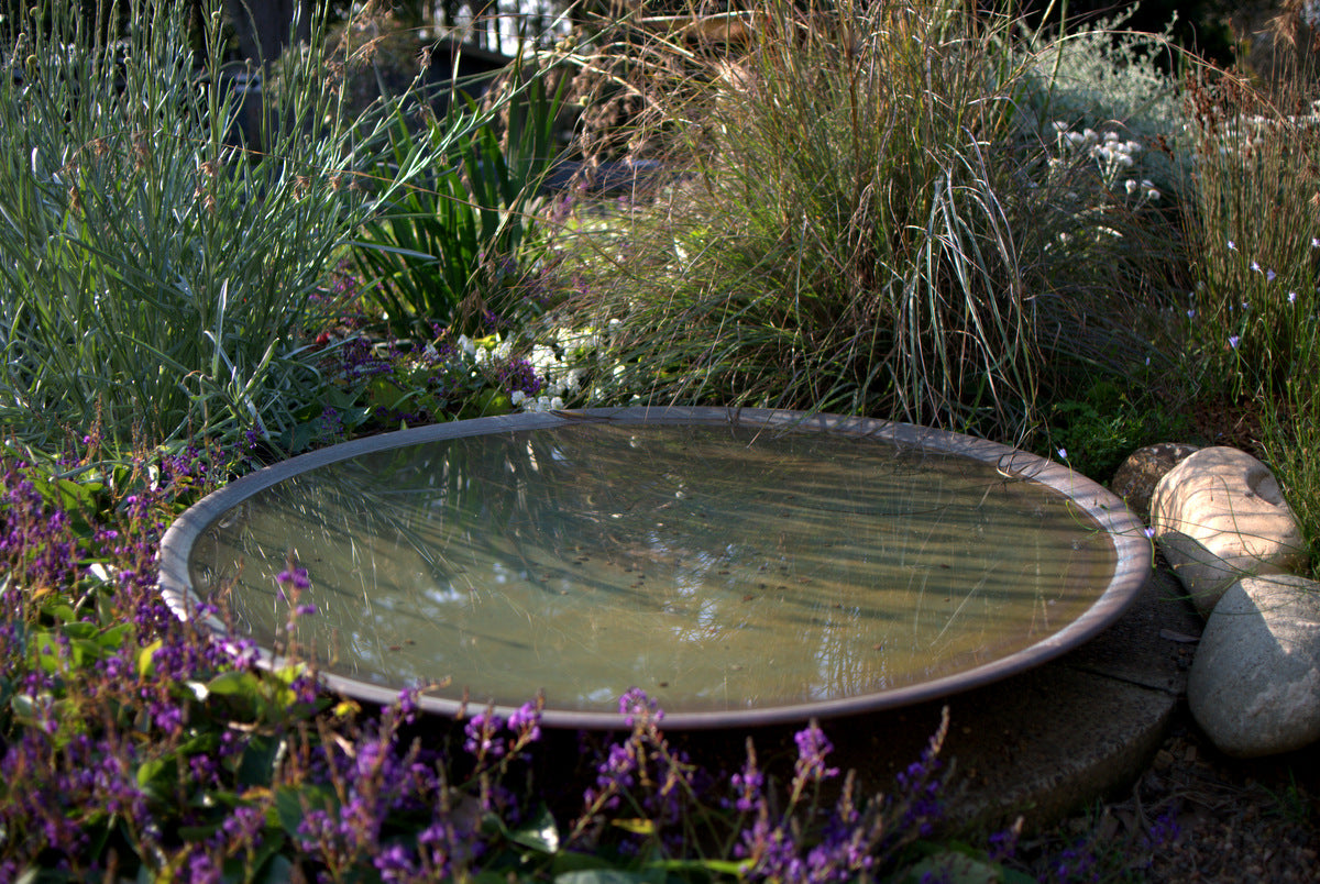Extra-Large Spun Copper Dish