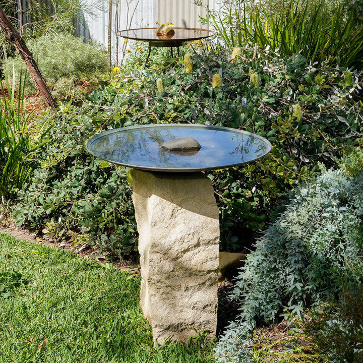 Simple, elegant birdbaths designed for the gardener and their birds ??? Mallee Bird Baths and ...